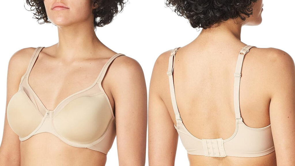 Bali Underwire Bra with Ultra-Light Illusion Neckline​