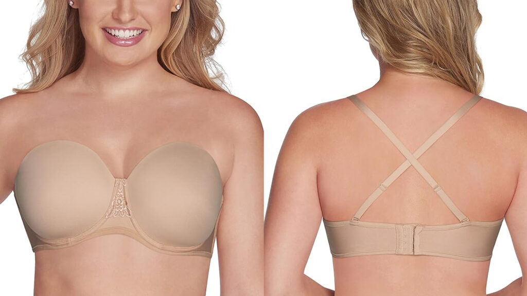 Vanity Fair Women's Smoothing Strapless Bra- ultimate comfort